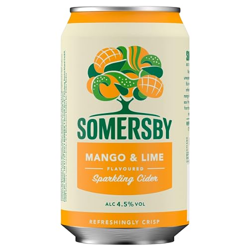 Somersby Mango & Lime Cider, Dose Einweg (72 x 0.33 L) (81,99€ + 18,00€ Einwegpfand)