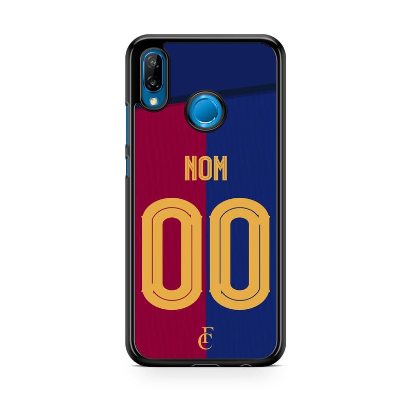 Générique Cover per telefono compatibile con Huawei P8 Lite (2017) Maglia da calcio Barcellona Home personalizzabile Ronaldo Messi Neymar mbappe Ref 81