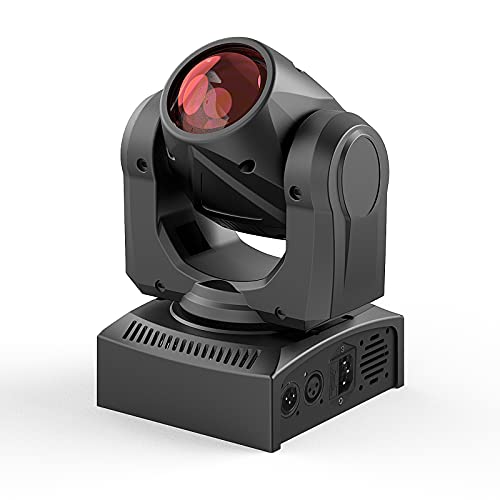 60W RGBW Mini 4IN1 LED Moving Head Light with 1 x 60W LED, DMX512...