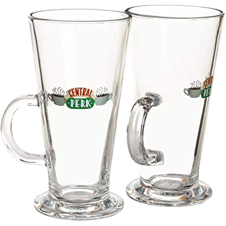 Paladone Friends Latte Mugs - Set of 2 - Official Merchandise