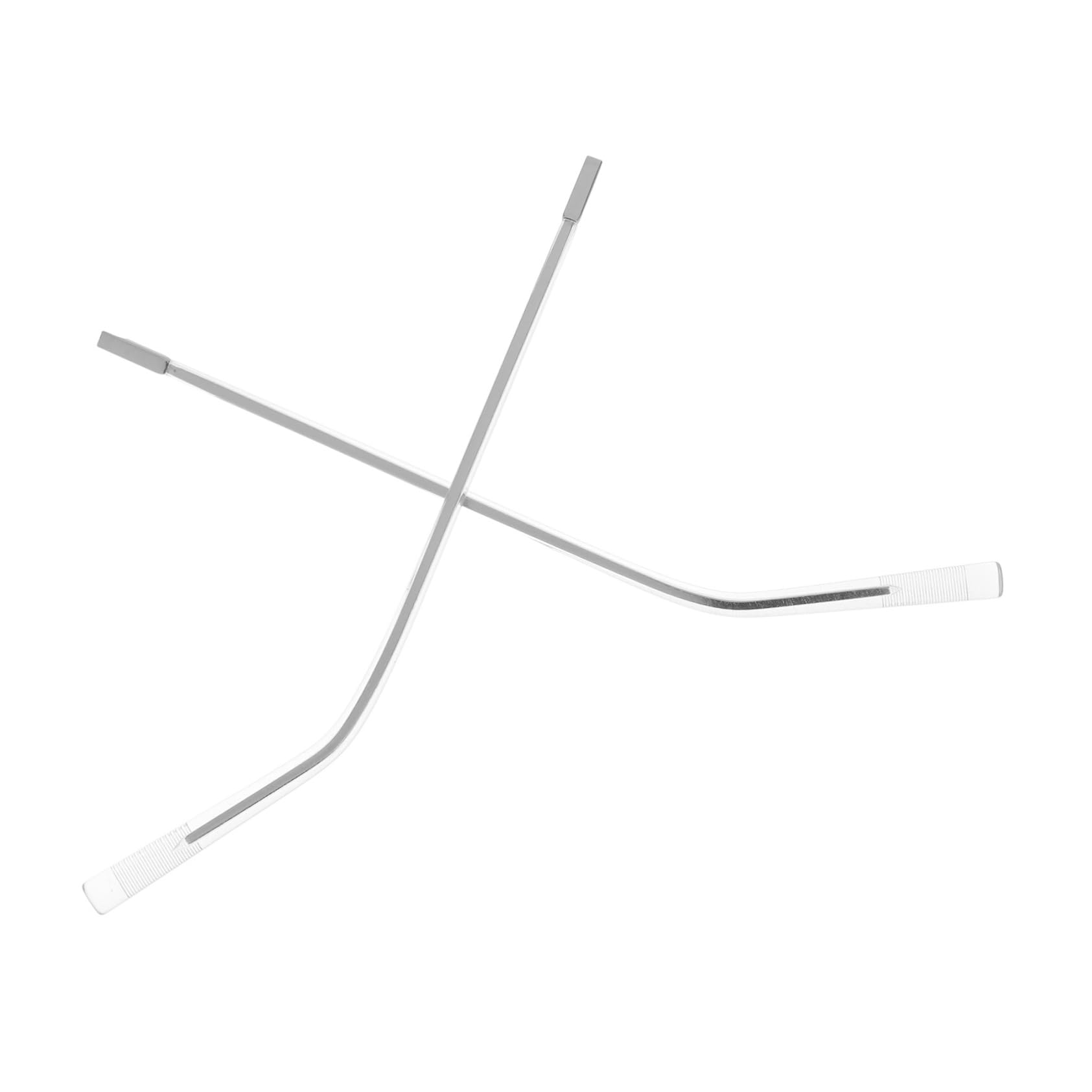 HOMOCONO Silver Eyewear Retainer Replacement Glasses Arms for Glasses Comfortable and Metal Frame Temples