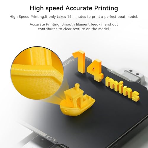 Image of 3D Printer Hotend for Bambu Lab A1 Mini A2L 0.6mm a1 Extrusion Head, Removable Hardened Steel 0.6mm Nozzle with High Temperature Resistant Silicone Sleeve