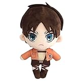 ToBunm Levi Plush Cute Cartoon Figure Doll Lovely Stuffed Toy for Home Table Decoration 8' (Orange B)