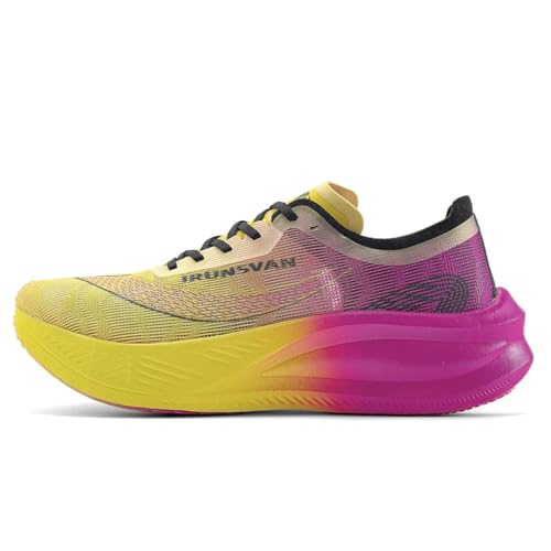 IRUNSVAN Carbon Plate Marathon Running Racing Shoes Men Professional Stable Supp ort Shock-Relief Ultra-Light Rebound Sneakers by IRUNSVAN - Used condition - US$53.99