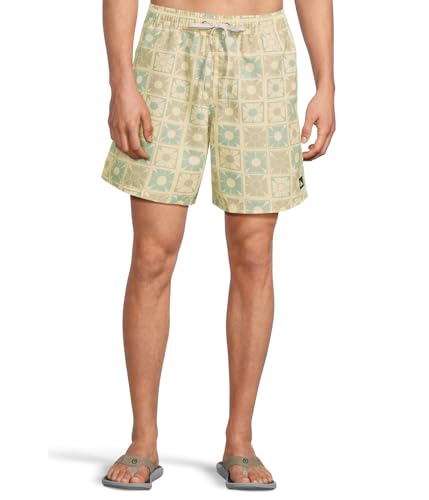 Quiksilver Everyday Mix 17 Nb Volley para hombre, Crema, Medium