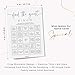 GardenCity Find The Guest Bingo Game Cards, Bridal Shower Games, Baby Shower Bingo Game, Wedding Game, 50 Unique Cards, Minimalist