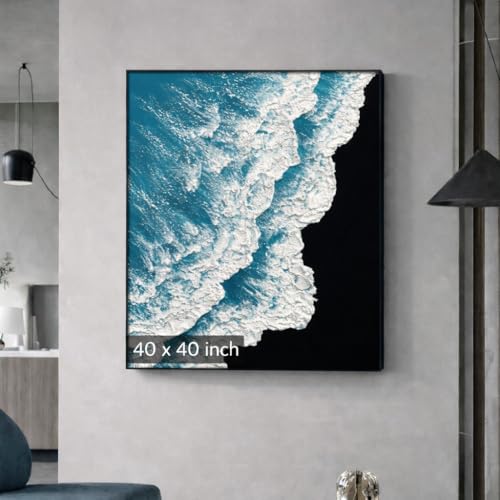 ZXDZSM Personalized Custom Canvas Poster(Unframe,40"X40"): Upload Your Image/Photo - Custom Personalized Photo to Poster Printing, Wall Art Prints — view 3