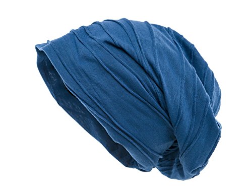 shenky - Bonnet - Incroyablement stylé - Rond - Bleu