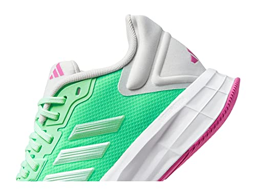 Image of adidas Women's Duramo SL 2.0 Sneaker, Pulse Mint /Zero Metallic /Lucid Fuchsia, 9.5