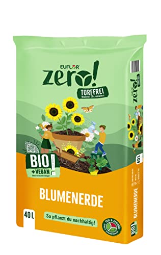 Euflor Erde Zero! Bio Blumenerde 40 Liter