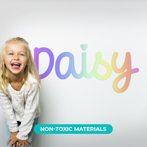 Vinilo Decorativo Personalizado Nombre Arcoíris para Pared miniatura 6
