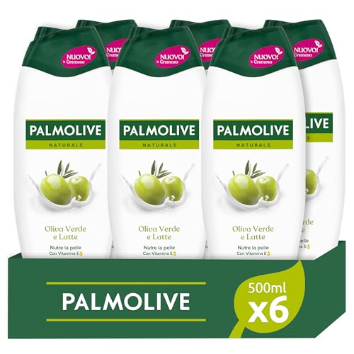 Palmolive Gel de ducha Oliva, 6 x 500 ml