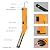 Lmaytech Tool Gifts for Men,Rechargeable LED Work Lights 2-Pack, Magnetic Base, Christmas Gifts for Him, Dad, Handyman - 5 Lighting Modes for Car Repair, Grill, Outdoor Use