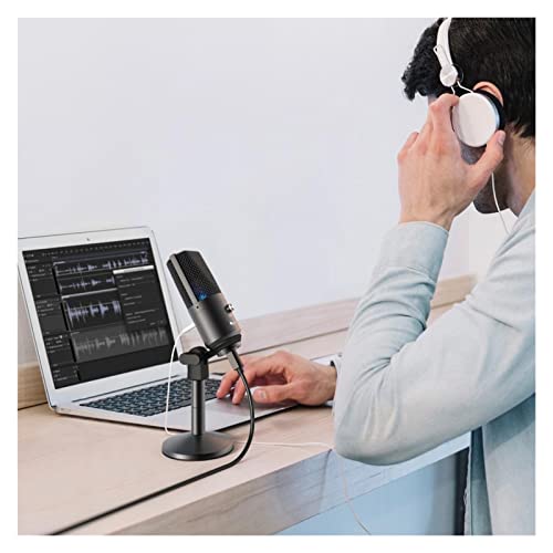 Microphone USB pour Mac et PC modèle K670B idéal pour enregistrement vocal et studio de doublage