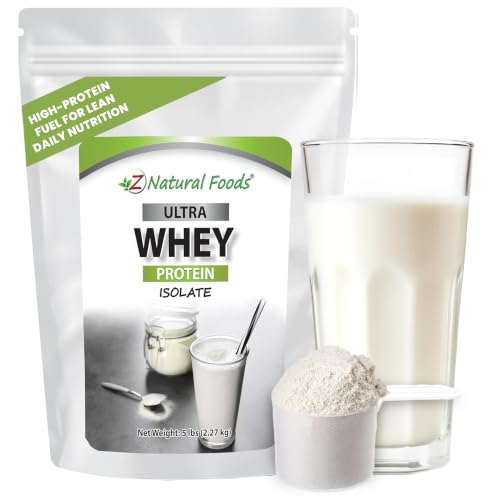 Z Natural Foods Ultra Whey Protein Isolate 5 lb