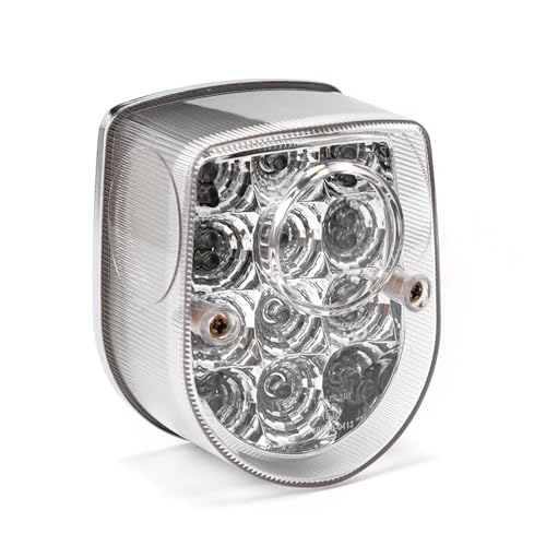 Luz trasera LED de 12V cuadrada para moto Dax y Monkeybike