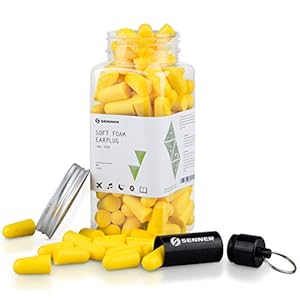 Senner SchaumPro Schlaf gehoorbescherming oordopjes voor slapen en tegen snurken, bijzonder comfortabel, extra sterke…
