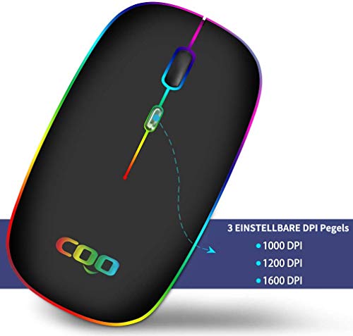 COO UK Mouse wireless Bluetooth dual mode