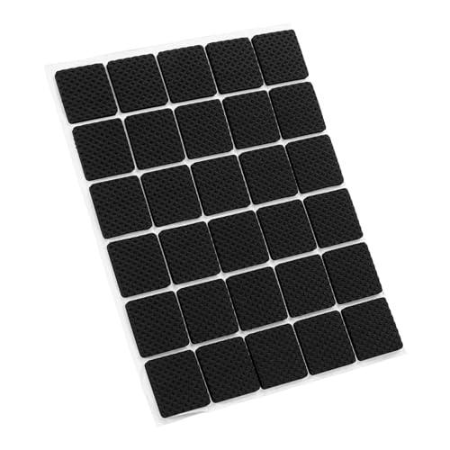 El Mejor Listado de Sillas y sofás - 5 favoritos. 46 STOBAZA 30 Piezas Protector de Muebles Antideslizante para Patas de Sillas y Sofás Almohadillas Cuadradas de Reduce Ruido y Protege Pisos de Fáciles de Instalar sin Herramientas
