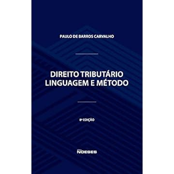 Capa do livro Direito Tributário: Linguagem e Método