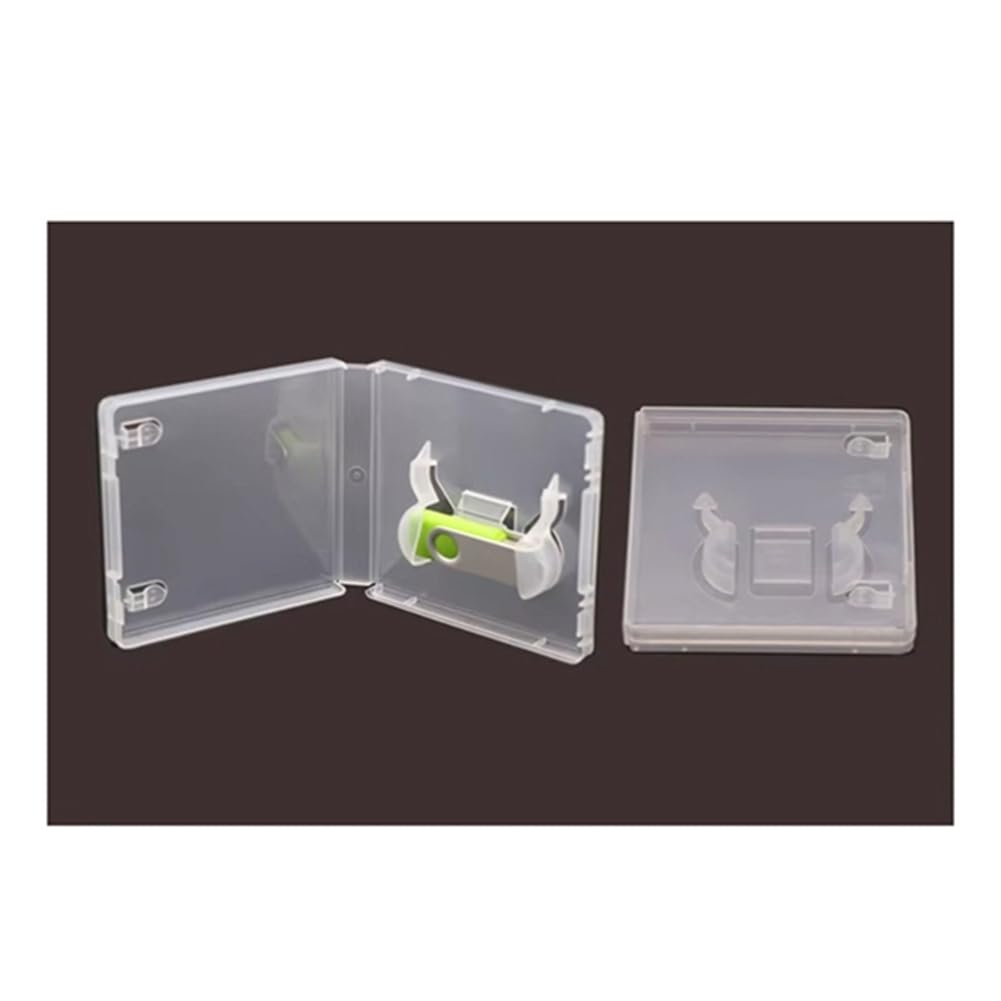 30 Piezas de Cajas Protectoras para USB, Estuche Transparente y, A Prueba de Polvo, Embalaje para Unidades de Memoria.