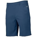 adidas Golf Men's Climalite 3-Stripes Shorts, Mineral Blue/Stone, 36