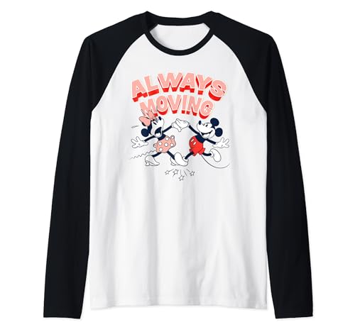 Mickey and Minnie baseball tee : le look retro idéal pour vos sorties de week-end