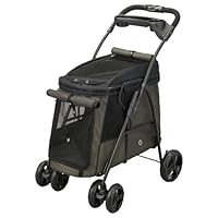 ちいちいさま　　　低床型&前後ドアで乗り降り楽❣️ペットカート 50kg 楽天市場】【楽天ランキング1位入賞】大型犬カート ペットカート