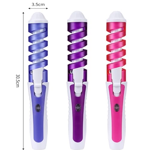 Varita rizadora eléctrica para cabello unisex miniatura 6