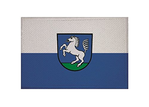 U24 Aufnäher Althengstett Fahne Flagge Aufbügler Patch 9 x 6 cm