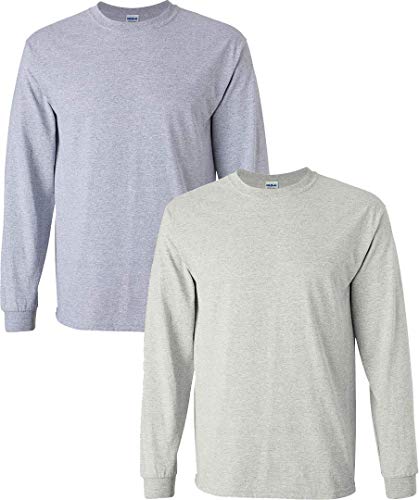 Image of Gildan Men's Ultra Cotton Long Sleeve T-shirt, Style G2400