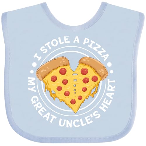 inktastic I Stole a Pizza My Great Uncles's Heart Baby Bib