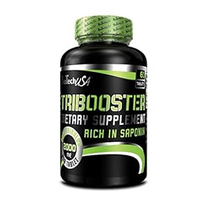 BioTechUSA Tribooster, Complément alimentaire en comprimés avec un teneur élevé en Tribulus Terrestris, 120 comprimés