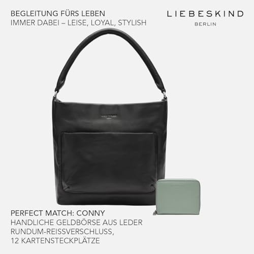 LIEBESKIND Berlin Hobo Bag „Ever“ I Damen Tasche aus Schafsleder – Ansicht 5