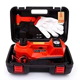 Mautyke Hydraulic Car Jack Kit - 5 Ton Vehicle Car Lift with Integrated Air Pump 4 in 1 Vehicle Truc