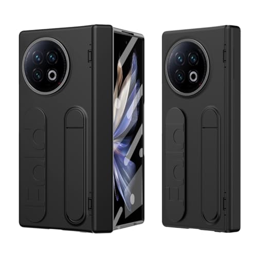 Coque Vivo X Fold 2 avec protection écran béquille et dragonne noire
