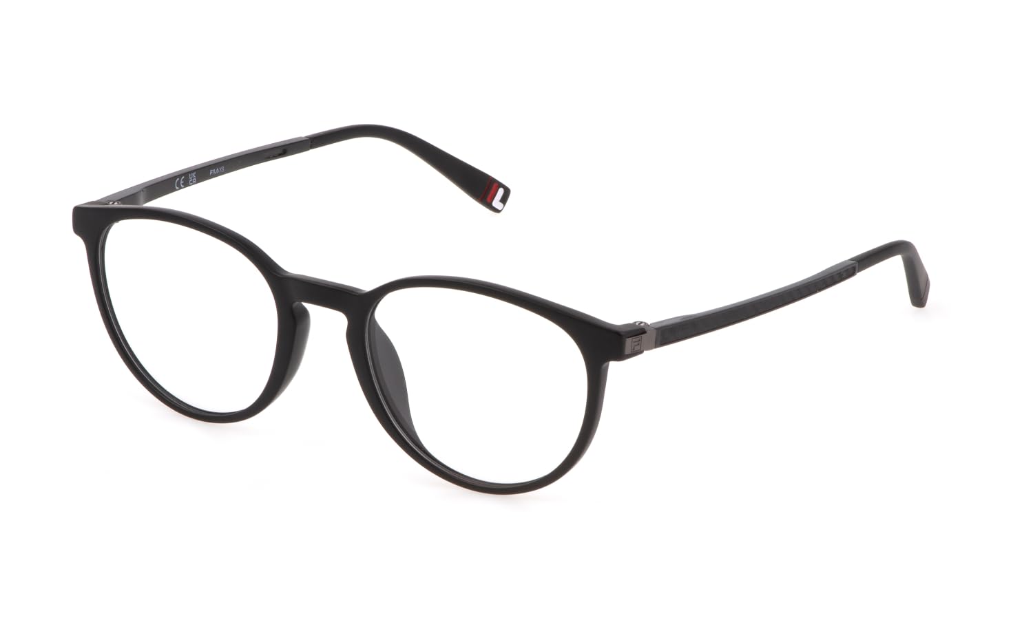 Fila Okulary przeciwsłoneczne dla dzieci unisex, Matowy czarny, 49