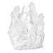 CrystalTears Natural Row Rock Quartz Crystal Cluster Geode Druzy Specimen Decor w/Box 0.28lb to 0.35lb.
