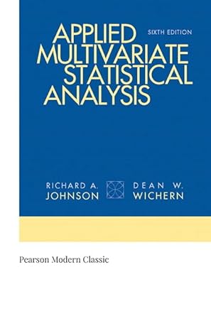 Amazon | Applied Multivariate Statistical Analysis (Classic Version ...