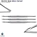 3Pcs Dental Carver Ness Matrix Waxer – Double-Ended, Lightweight Handle Wax Carving Instrument with Heat Reservoir for Dentures, Crowns & Bridges – Wax Sculpting Tools for Dentists & Lab Technicians