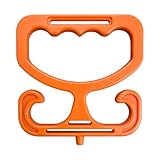 zhuohai Grocery Bag Carrier Handle,Heavy Duty Comfortable Grip Carry Handle,Holder Each Holds Up to 80lbs Durable Heavy-Duty Shopping Bag Rack for Carrying Buckets, Shopping Bags，Paint Cans