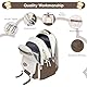 Tanou Schulrucksack Mädchen Rucksack für Teenager, Schultaschen-Set mit Studenten Umhängetasche und Federmäppchen, Kinder Schulranzen Casual Daypack School Bag for Girls, Braun