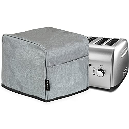 Crutello 4 Slice Toaster Cover with Storage Pockets Small Appliance