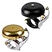 Nukinp Bells Vintage Bike Loud Horn Scooter Handlebar Rings with Loud Crisp Clear Sound for Cycling Golden