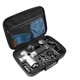 Tombert Carrying Case for Hyperice Hypervolt, 2019 5 Attachment Slots, Portable Storage Box, Hard Shell Case for Hyperice Hypervolt Portable Massage Gun