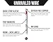 Voltive 16/2 Speaker Wire - 16 AWG/Gauge 2 Conductor - UL Listed in Wall (CL2/CL3) and Outdoor/In Ground (Direct Burial) Rated - Oxygen-Free Copper (OFC) - 100 Foot Spool - White