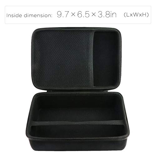 Co2Crea Hard Carrying Case Replacement For Zoom Four Bass Guitar Multi-Effects Processor Pedal (Zoom G1X B1X A1X Four Guitar Case, Black Case) #TOP2