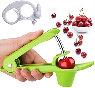Cherry Pitter+Orange Citrus Peelers, Cherry Pip Remover, Olive Pitter Remover, Remove Cherry Kernel Cherry Stoner Pitter