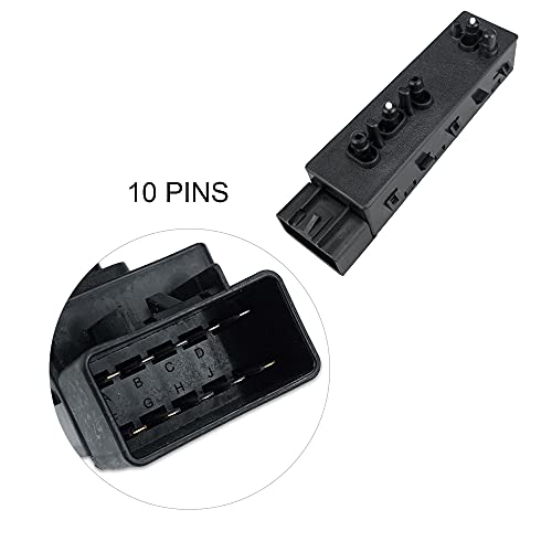 image for RLP Power Seat Switch Front Left Driver Side Adjuster Button Switch Co