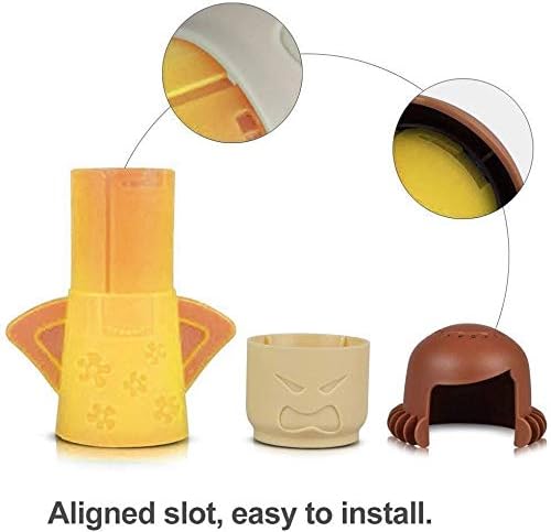 Miniatura 3 de TOPIST Angry Mama - Limpiador de microondas Angry Mom para horno de microondas limpiador de vapor y desinfecta con vinagre y agua para cocinas